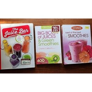 3 Smoothie Juice Cookbooks Best Smoothies Juices Green Smoothies & Juice Bar